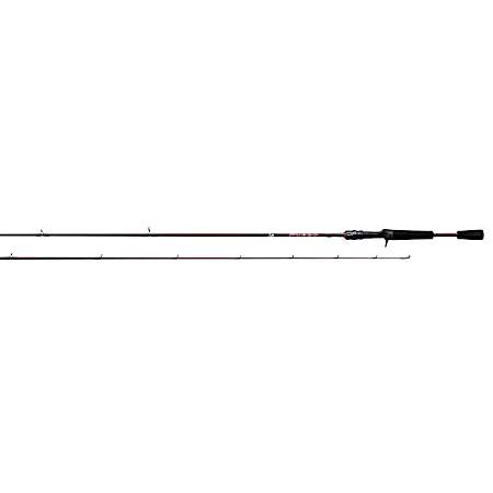 7 ft 3 in Medium Heavy 1 pc. Black/Gray Fuego Casting Rod