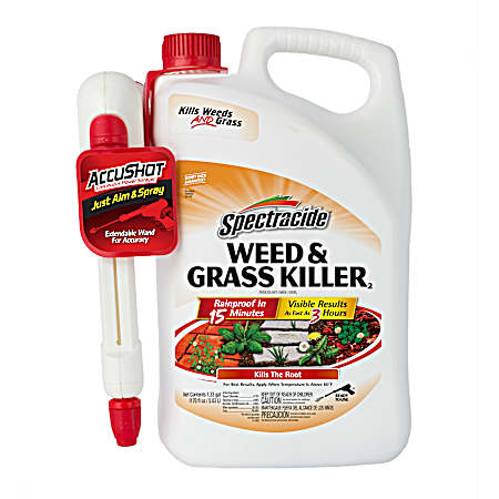 1.33 Gal Weed & Grass Killer2 with the AccuShot® Continuous Power Sprayer