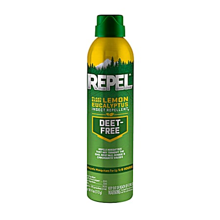 4 oz Plant-Based Lemon Eucalyptus Insect Repellent2 Deet Free Aerosol Spray