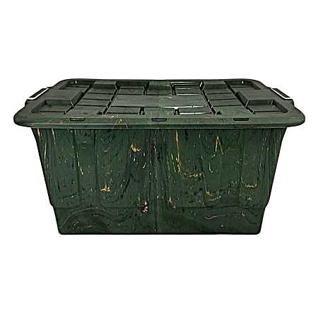 30 Gallon Camo Weather-Tight Reinforced Latching Tote