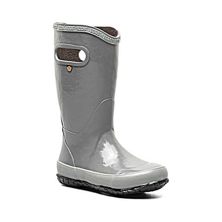 Kids' Grey Rainboots