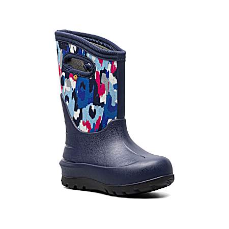 Kids' Navy/Multi Rainboots