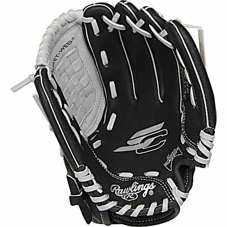 Youth 10.5-in Black Left Throw Sure Catch Series Baseball Glove