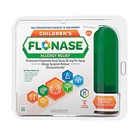 .38 fl oz Children's Allergy Relief Nasal Spray