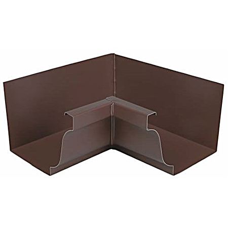 5 in. Inside Gutter Miter - Brown