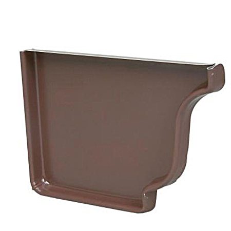 5 in. Left End Cap - Brown
