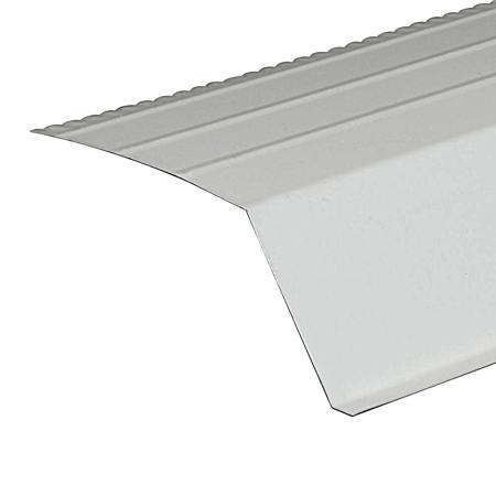 10 ft. Roof Gutter Apron - White