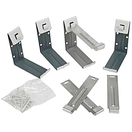 5 in. Fascia Bracket - White - 4 Pk.