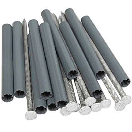 Spikes & Ferrules - White - 10 Pk.