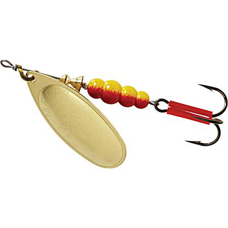 Aglia Gold Plain Treble Hook Spinner