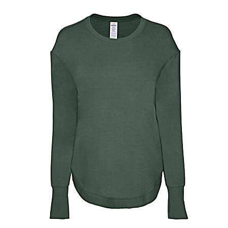 Women's French Terry Long Sleeve Shirt
