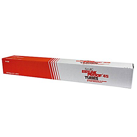 4-7/8 in x 33-1/2 in Break Proof Tubes - 50 Pk