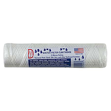 2.5 in x 10 in Water Filter Cartridge