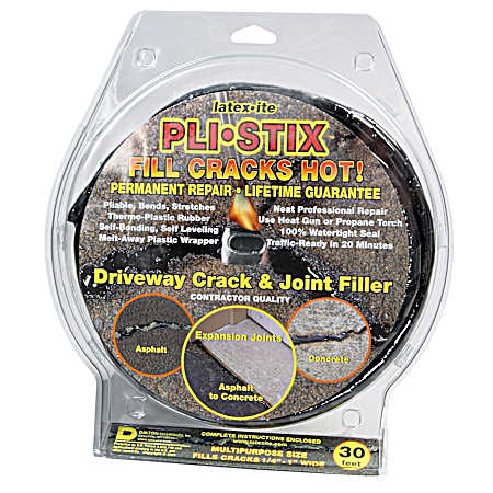 Latex-ite Pli-Stix Driveway Crack & Joint Filler