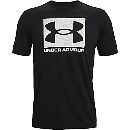 Men's UA ABC Camo Boxed Logo Short Sleeve Shirt