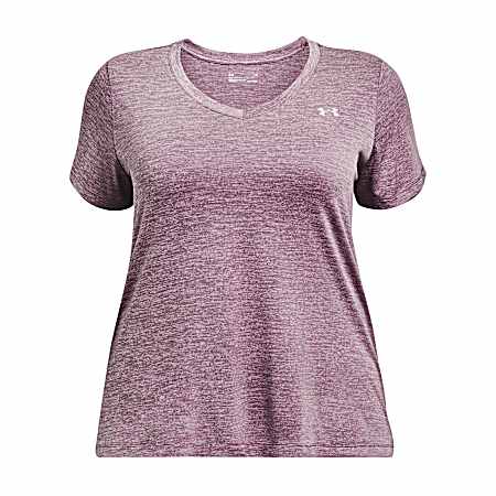 Women's Twist Tech V-Neck Short Sleeve Shirt