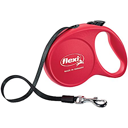 Red Fun Retractable Dog Leash