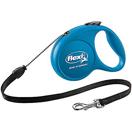 Blue Fun Retractable Dog Leash