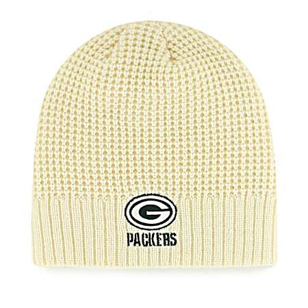 Adult Green Bay Packers Natural Knit Beanie
