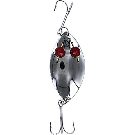 Wiggler Red Eye Spoon - Nickel