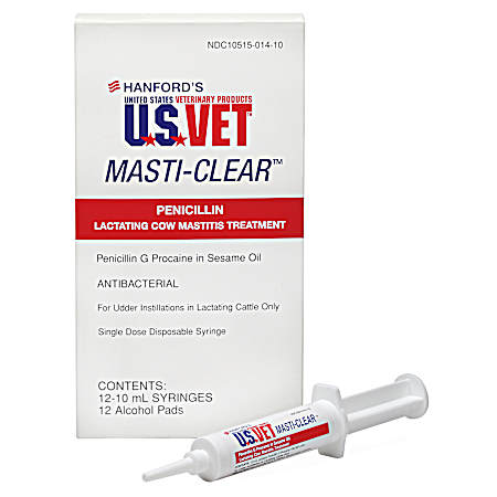 Masti-Clear Mastitis Treatment - 12 Ct