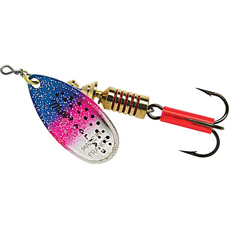 Aglia Rainbow Trout Plain Treble Hook Spinner