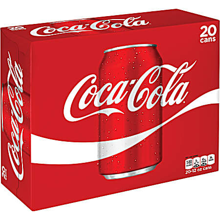 12 oz Soda - 20 Pk