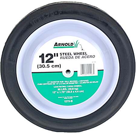 Arnold 12 in Steel Wheel