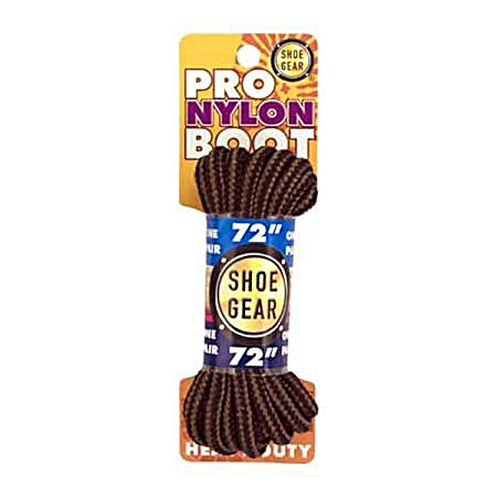 Pro Nylon Laces - Brown/Black