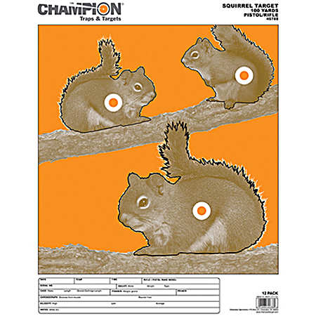 Vital Zone 14 in x 18 in Squirrel Targets - 12 Pk