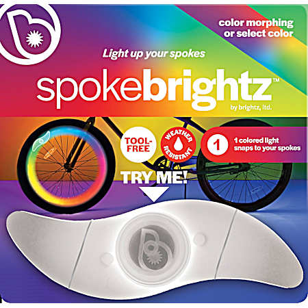 Color Morphing Spoke LED Bike Light