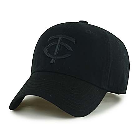 Adult Minnesota Twins Black Mass Clean Up Team Ball Cap