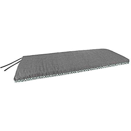 Bench Cushion Grey Weave
