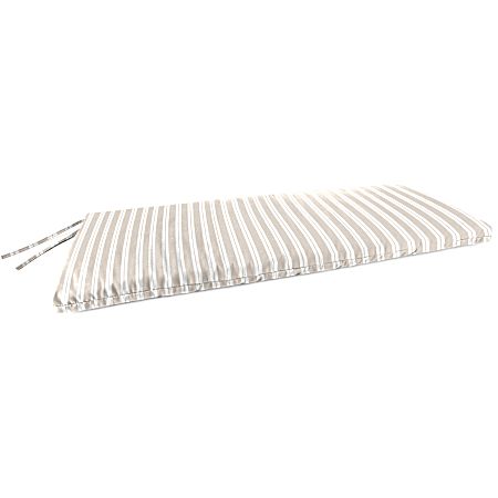 Bench Cushion Beige Stripe