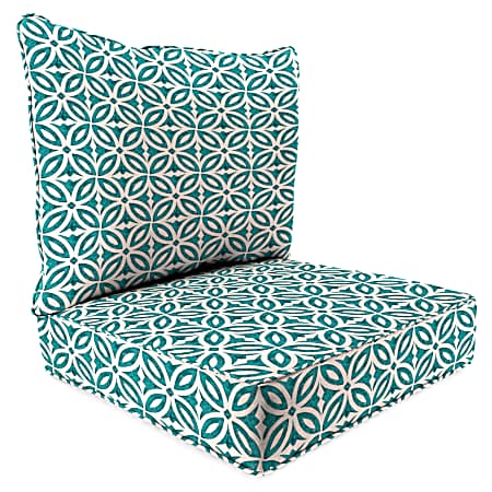 2-Pc Deep Seat Cushion Teal
