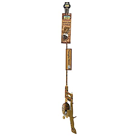 Retro Camo Tangle Free Spincast Combo