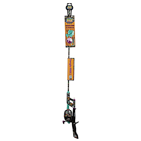 Krazy 3 Tange-Free Youth Spincast Rod and Reel Combo - 34 in, Light Power