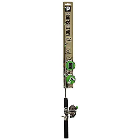 True Timber Atera Dock Spincast Combo