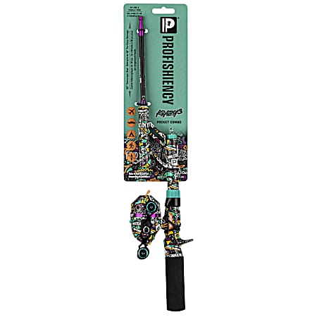 Krazy 3 Pocket Spincast Combo 30 in
