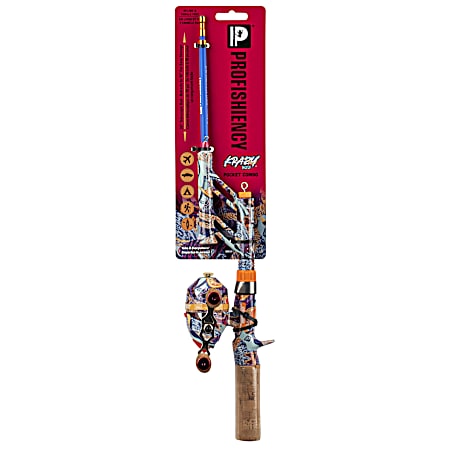 Krazy Rizz Pocket Spincast Combo 30 in.