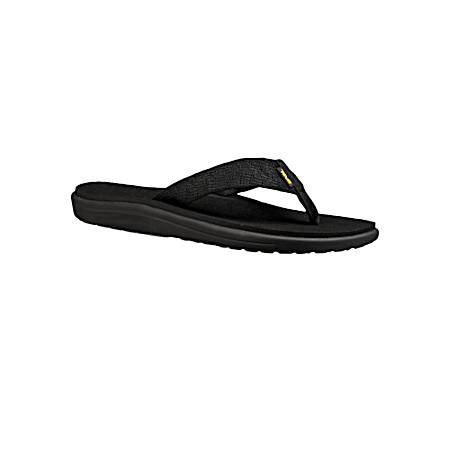 Men's Black Voya Flip Flops
