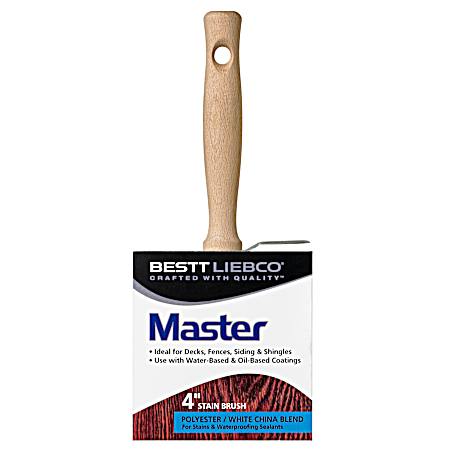 Master Stain Latex Paint Brush