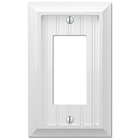 Cottage Wood Wallplate - Rocker/White