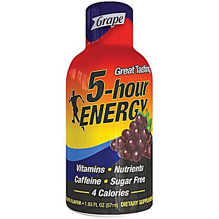 1.93 oz Grape Energy Shot