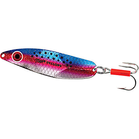 Syclops Plain Treble Hook Spoon - Rainbow Trout