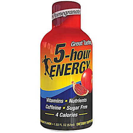 1.93 oz Pomegranate Energy Shot