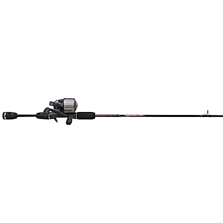 5 ft 6 in 2 Pc M GX2 Youth Spinning Combo - Red/Gold