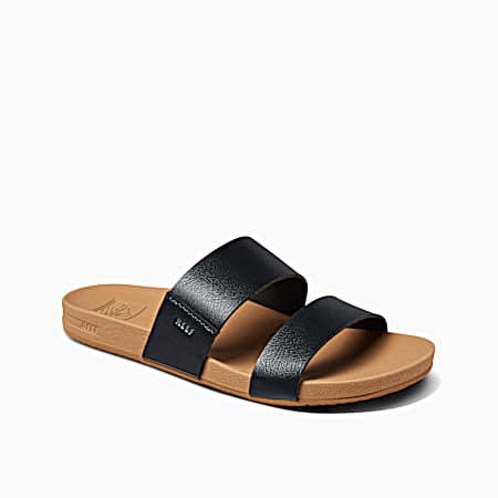 Women's Black/Tan Kaia Band Sandals