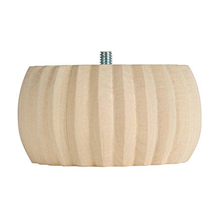 Reeded Bun Foot