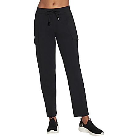Women's Black Slip-ins Cargo Pants